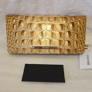 Brahmin Ady Wallet in Golden Rod Ombre Melbourne. NWT.